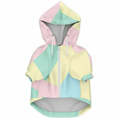 Dog Hoodie Zip-Up - Pastel