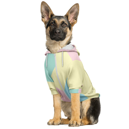 Dog Hoodie Zip-Up - Pastel