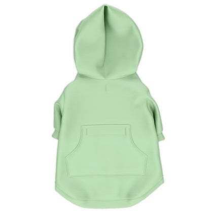 Dog Hoodie Zip-Up - Mint Sage