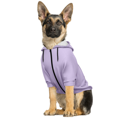 Dog Hoodie Zip-Up - Mauve