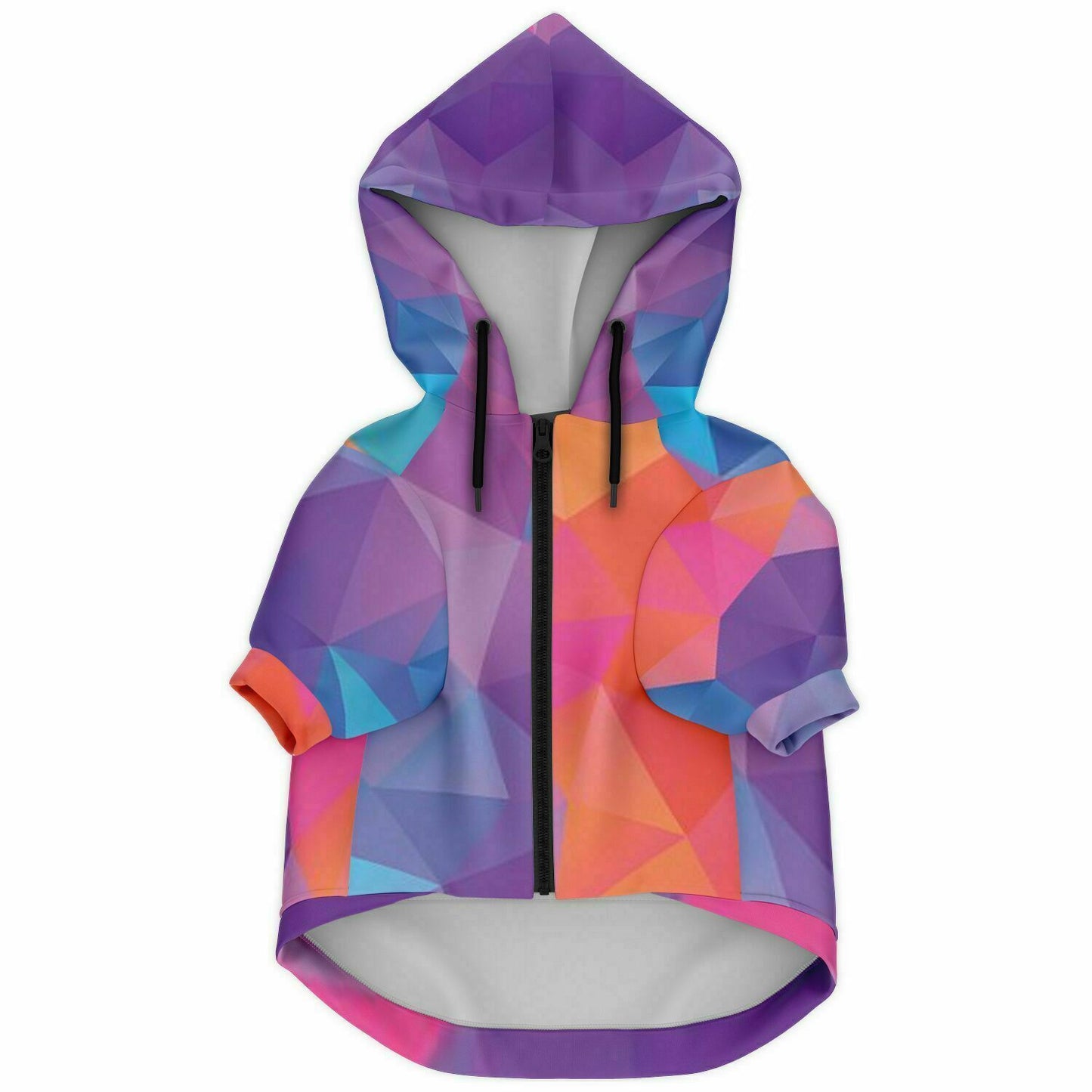 Dog Hoodie & Hoodie/Jogger Set - Geometric Neon