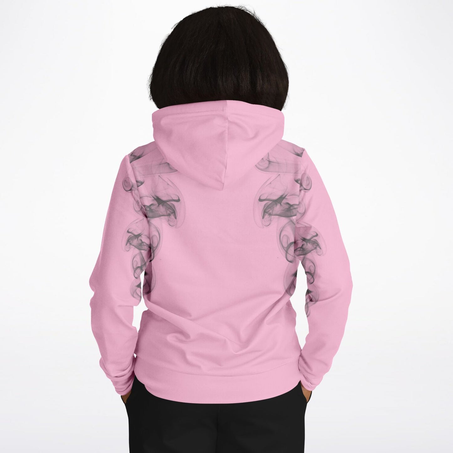 Dog Hoodie & Owner Hoodie Set - Persian Pink Smoke