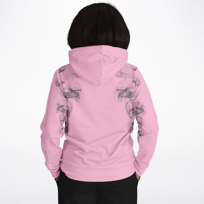 Dog Hoodie & Owner Hoodie Set - Persian Pink Smoke