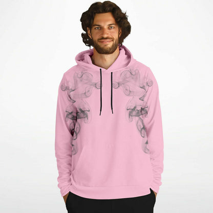 Dog Hoodie & Owner Hoodie Set - Persian Pink Smoke